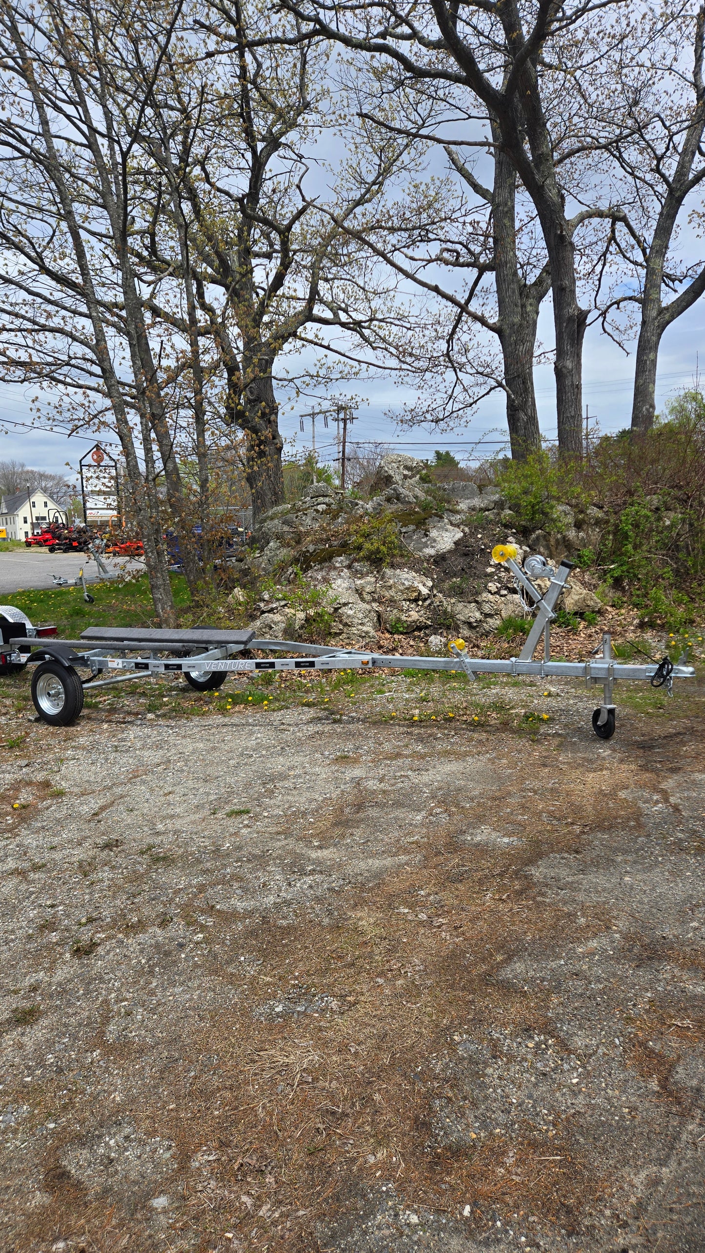 2026 Venture Trailers Galvanized Single Axle Bunk Trailer VB-1800