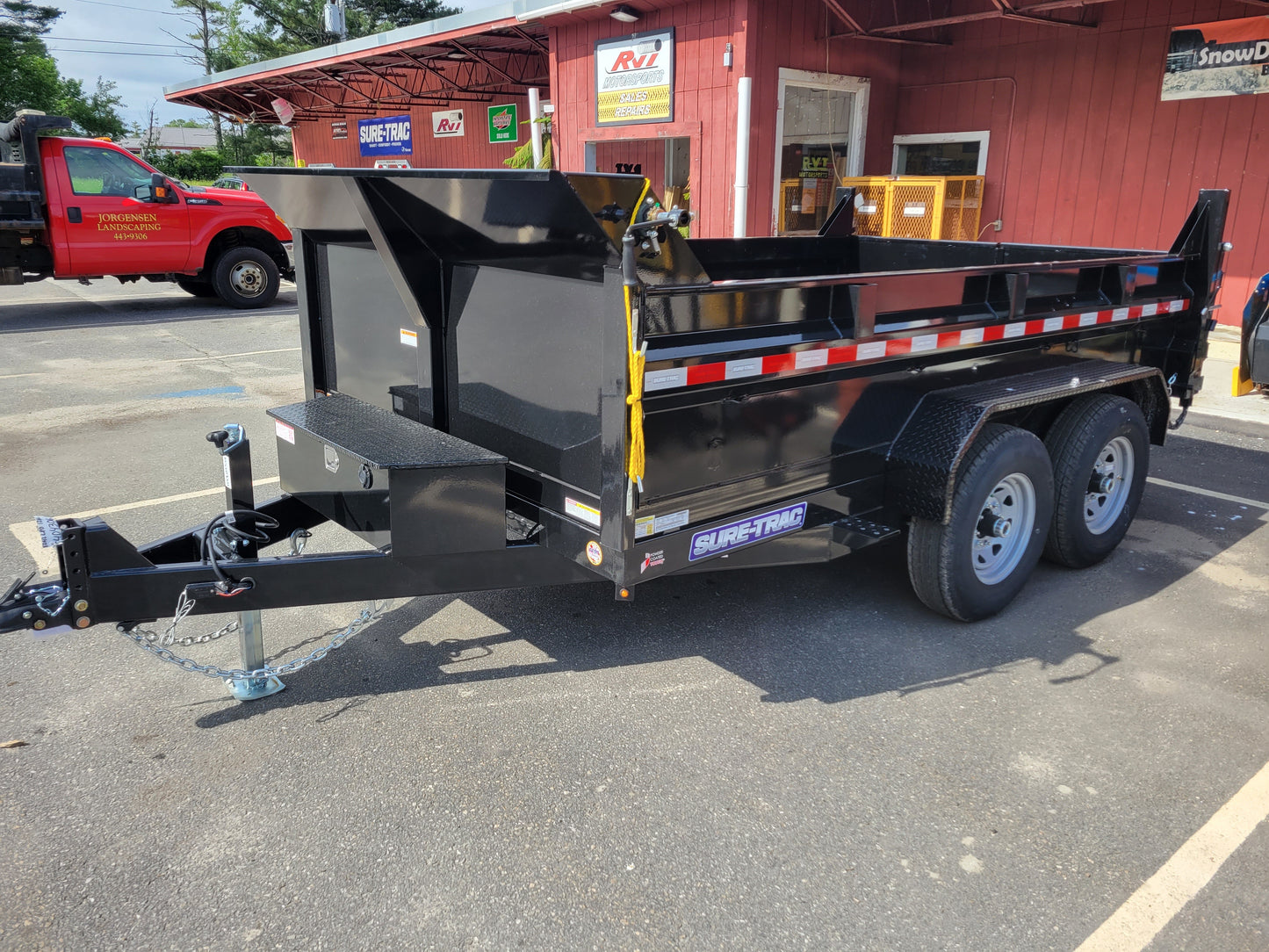 2023 SURE-TRAC 7X12 SCISSOR HD LOW-PRO DUMP 12K