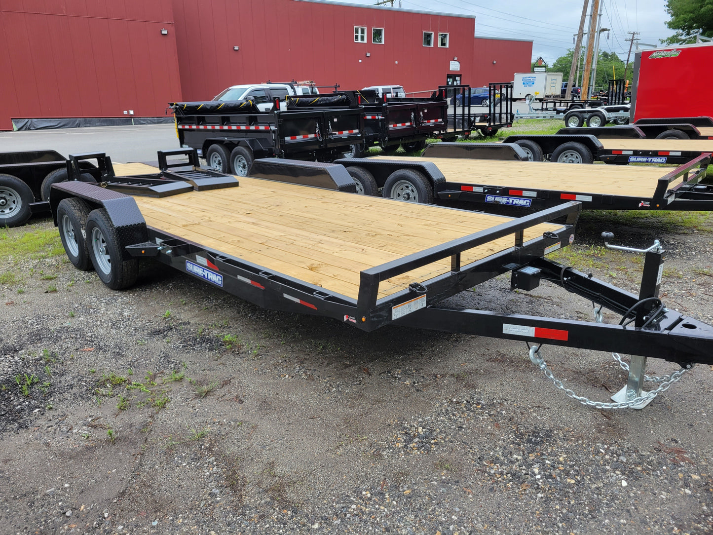 2023 Sure-Trac 7X18 (16+2) EQUIPMENT TRAILER 10K