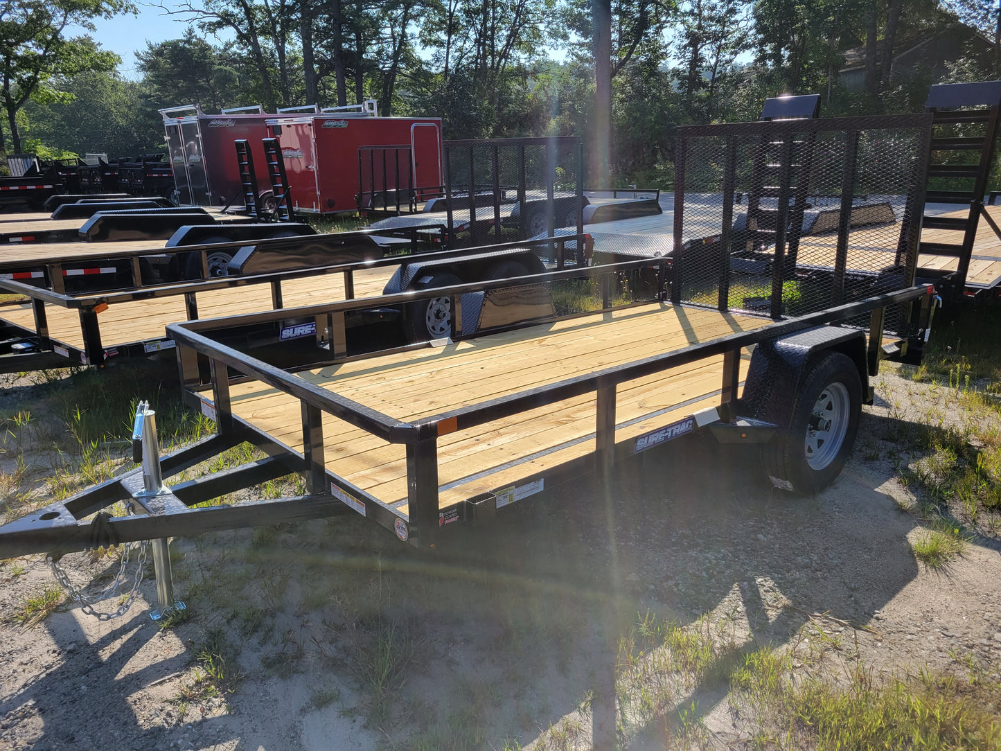 2023 SURE-TRAC 6X12 TUBE TOP UTILITY 3K