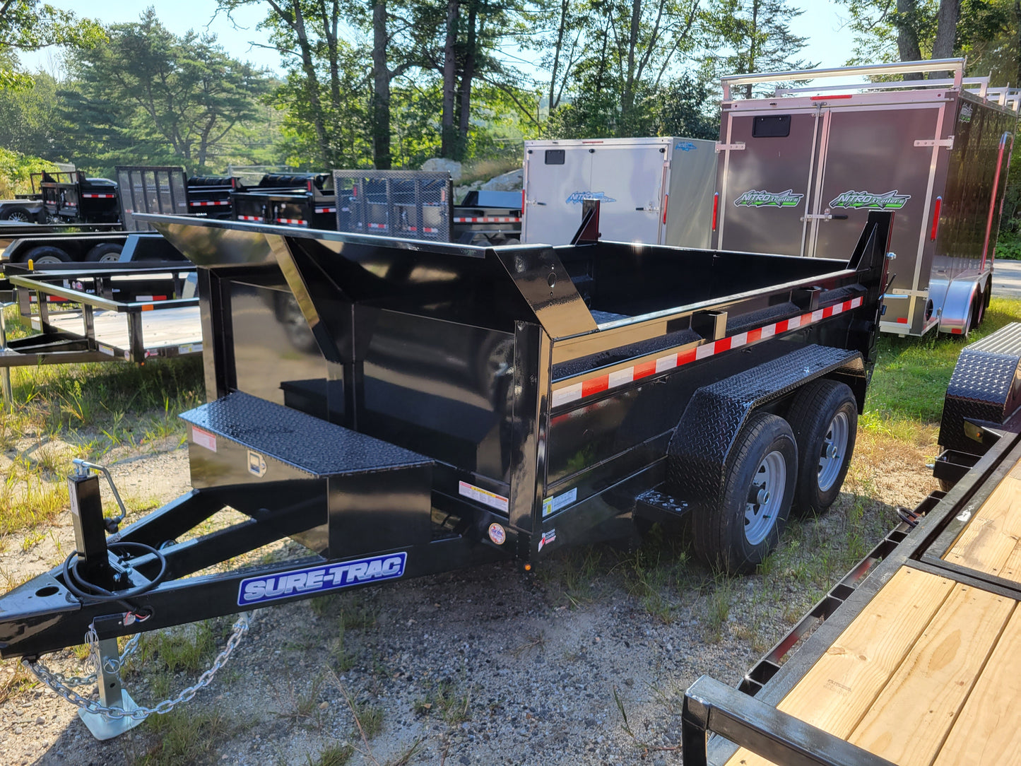 2025 Sure-Trac SD Low Profile Dump Trailer 6' x 10'-9900