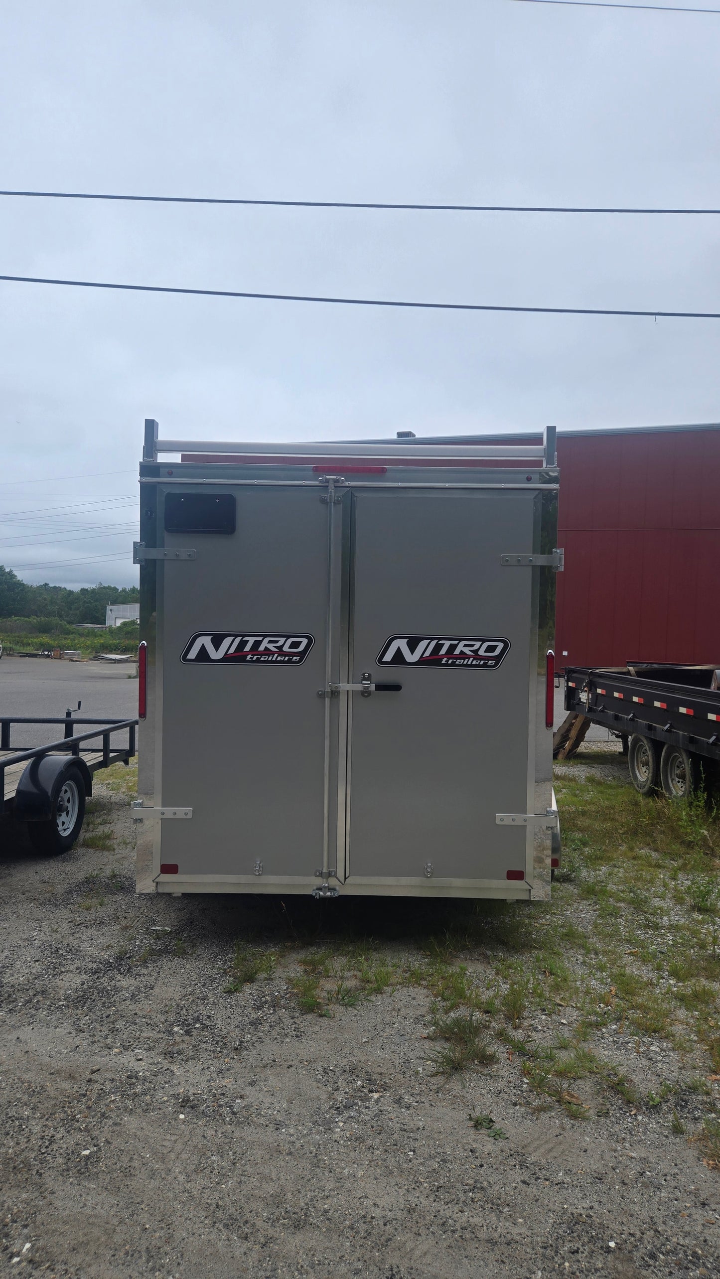 2027 NITRO 7' X 14' TANDEM AXLE SPORTS CONTRACTOR TRAILER