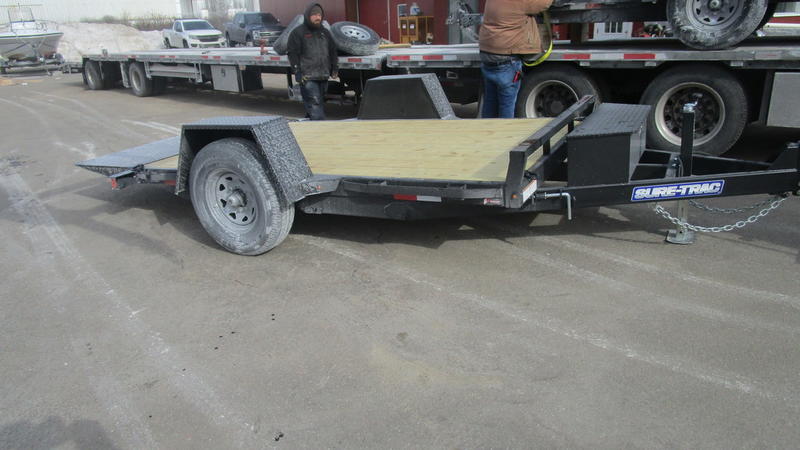 2025 Sure-Trac Single Axle Tilt Bed Equipment 78x12 7.8K