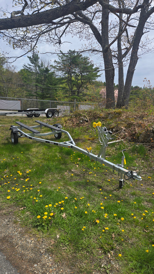 2026 Venture Trailers Galvanized Single Axle Bunk Trailer VB-1800