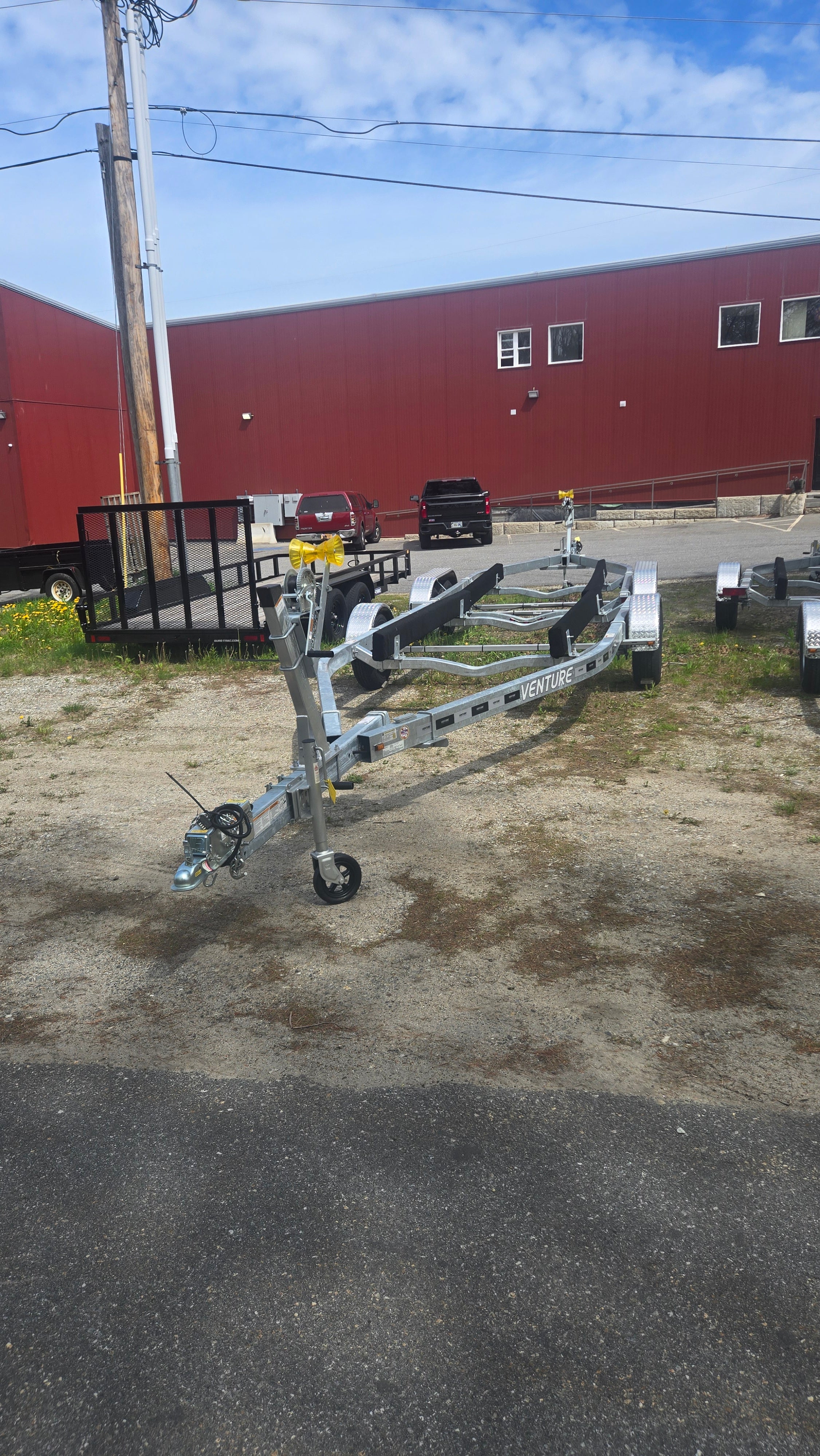 2026 Venture Trailers Galvanized Single Axle Bunks VB-3000S