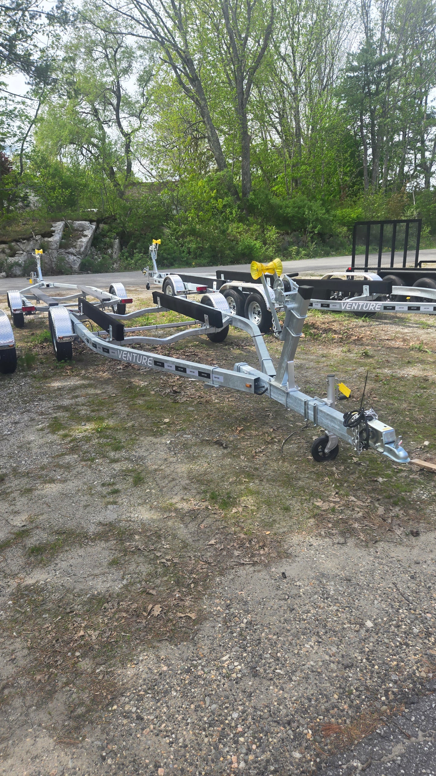 2026 Venture Trailers Galvanized Single Axle Bunks VB-3000S