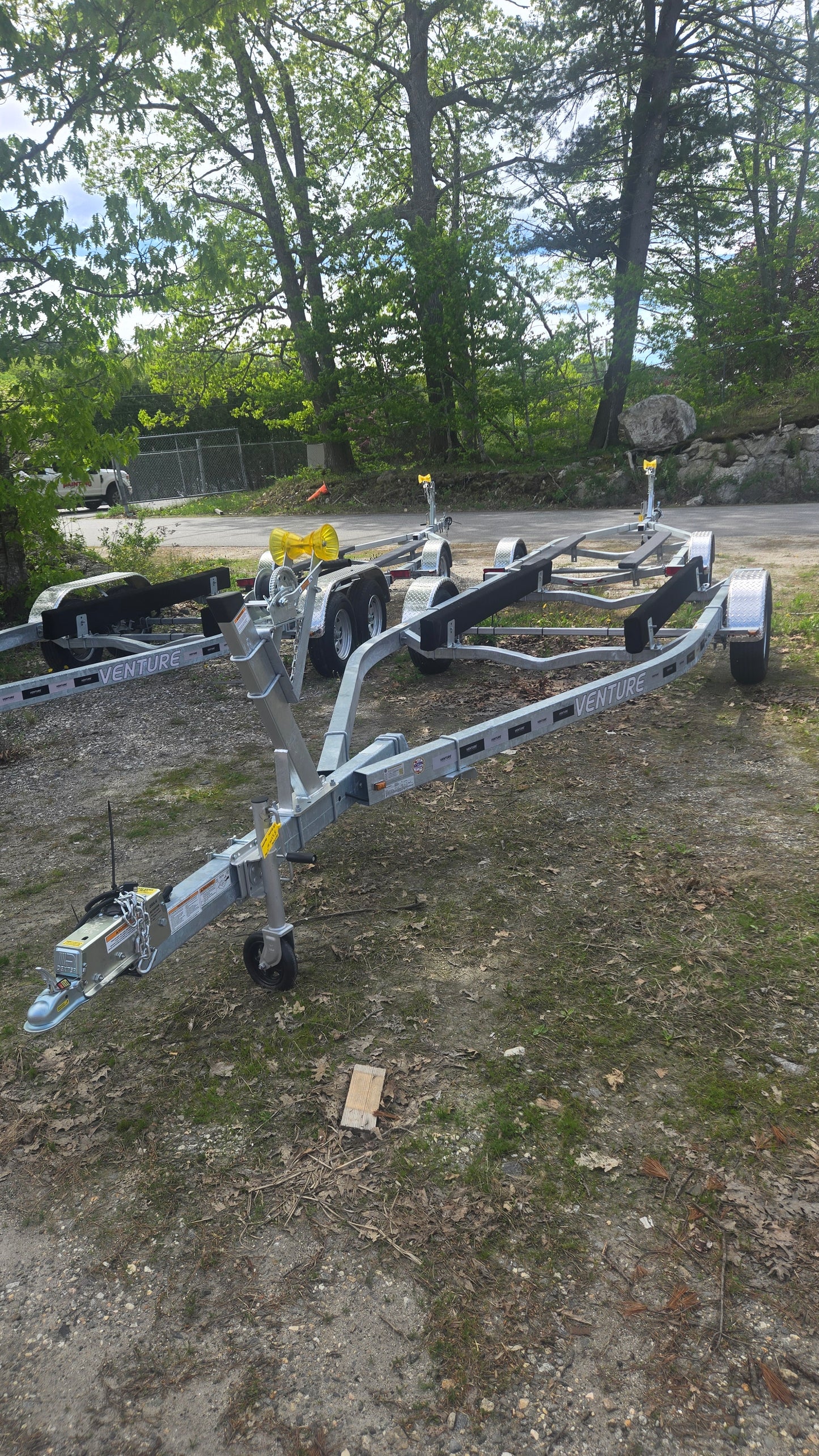 2026 Venture Trailers Galvanized Single Axle Bunks VB-3000S