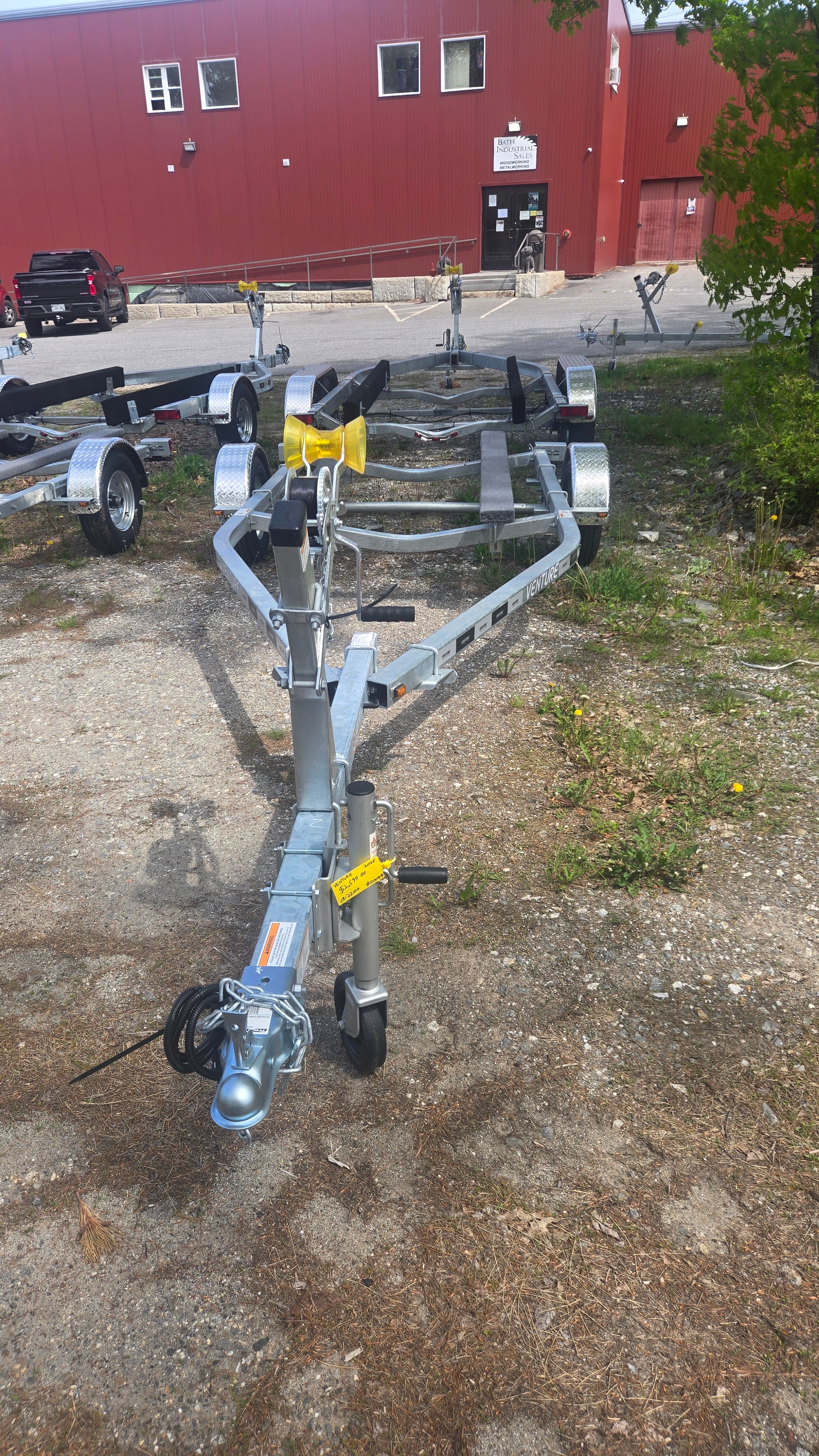 2026 Venture Trailers Galvanized Single Axle Bunks VB-2200