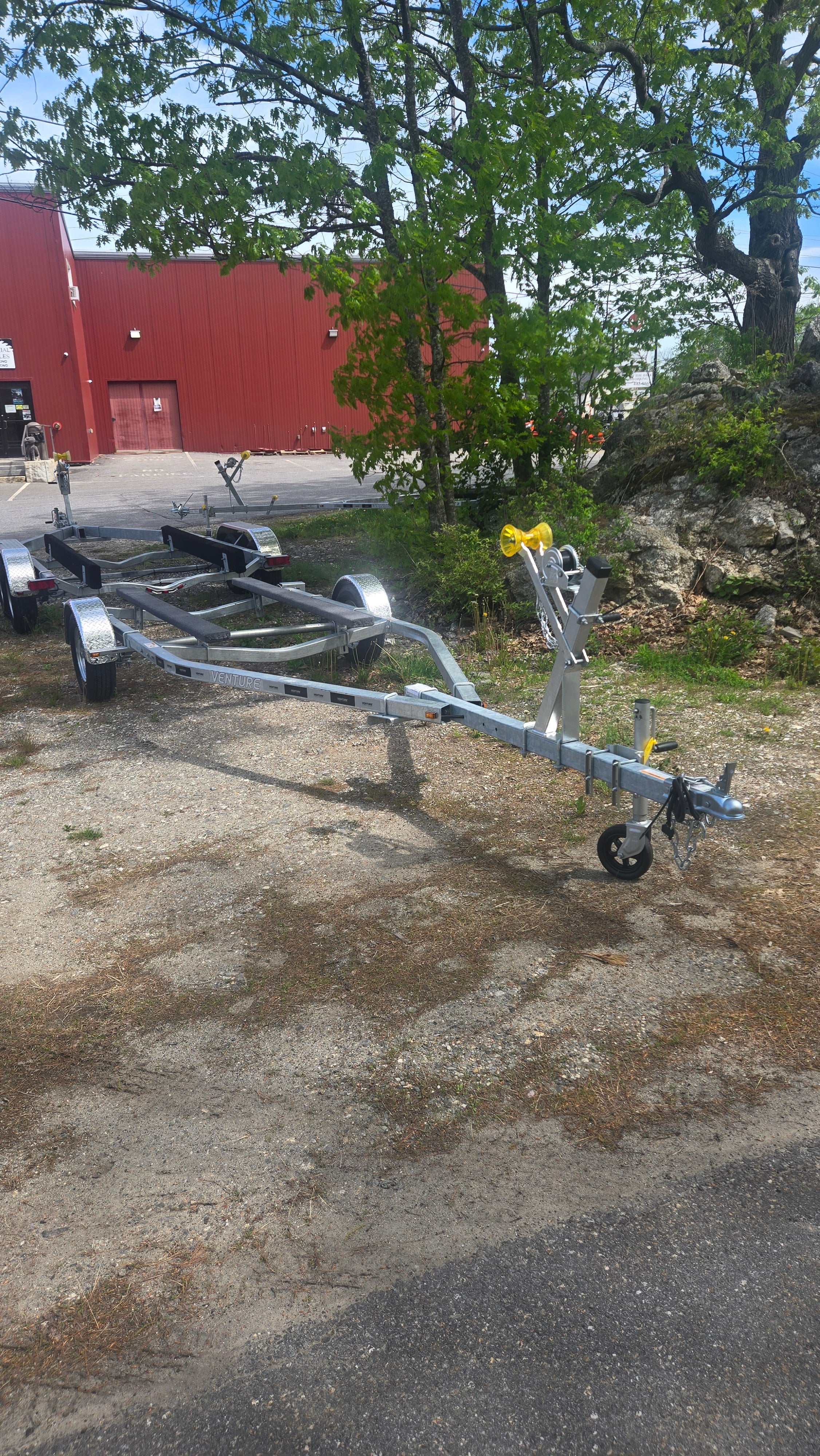 2026 Venture Trailers Galvanized Single Axle Bunks VB-2200