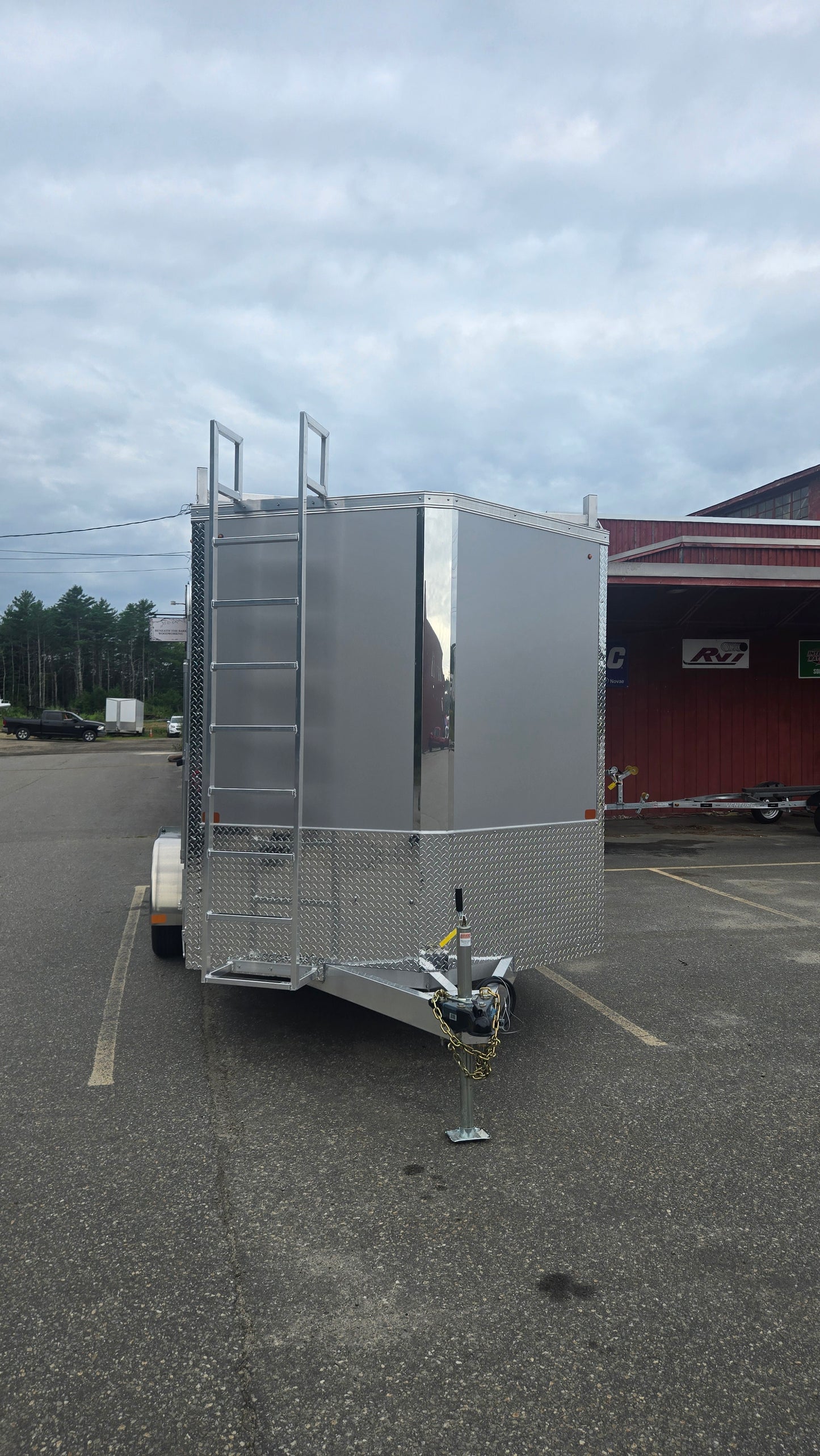 2027 NITRO 7' X 14' TANDEM AXLE SPORT CONTRACTOR TRAILER