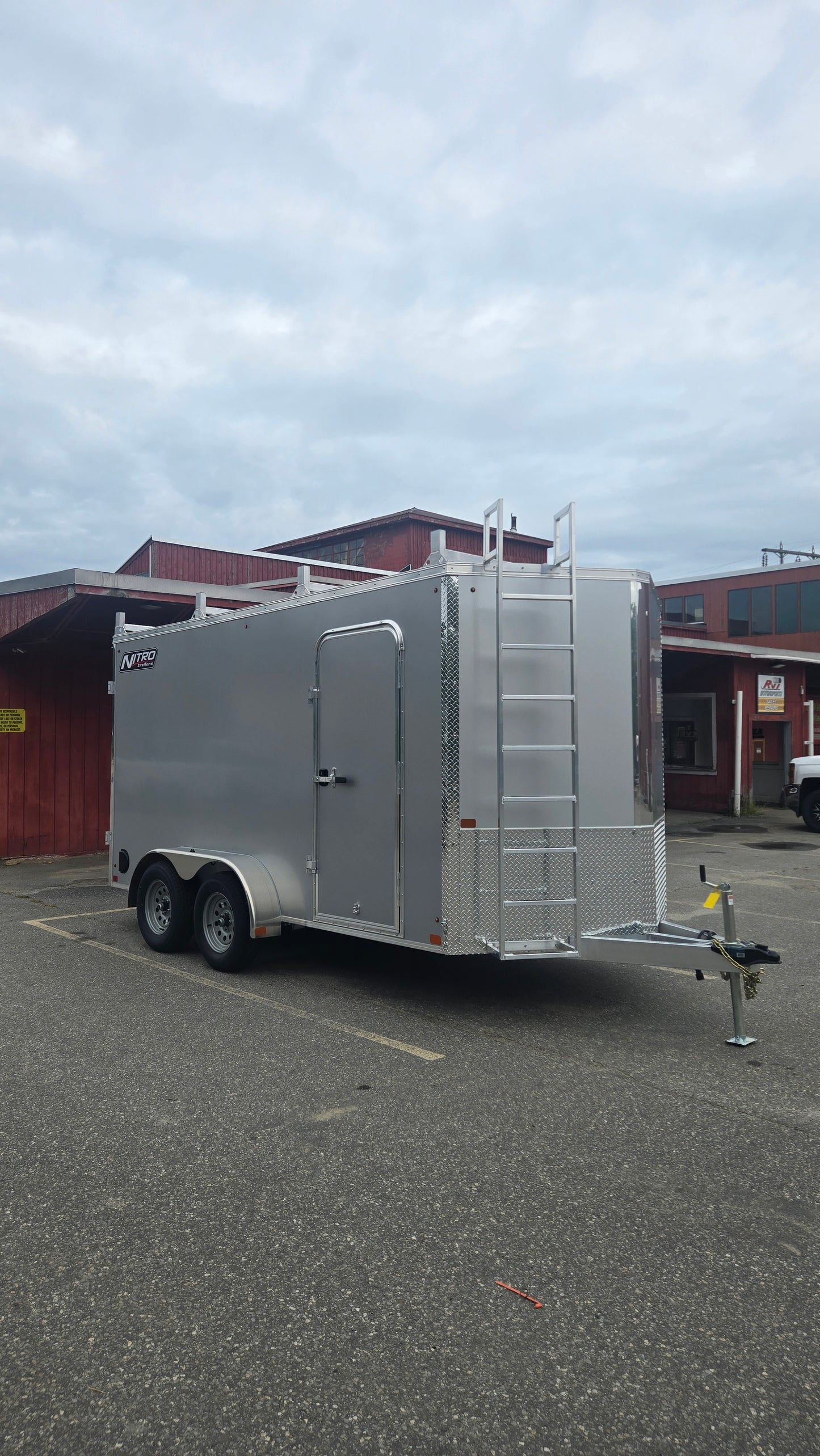 2027 NITRO 7' X 14' TANDEM AXLE SPORT CONTRACTOR TRAILER