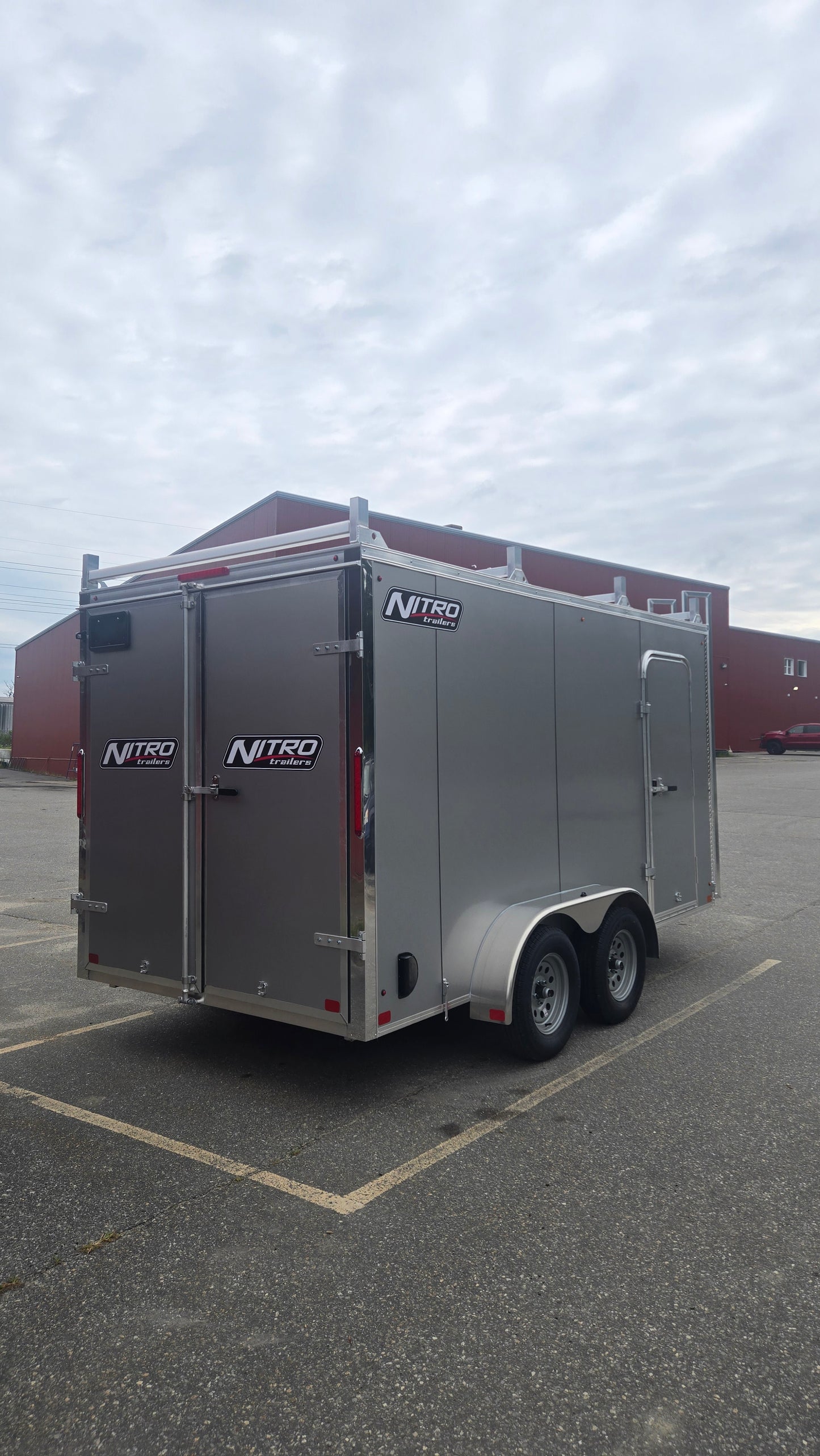2027 NITRO 7' X 14' TANDEM AXLE SPORT CONTRACTOR TRAILER