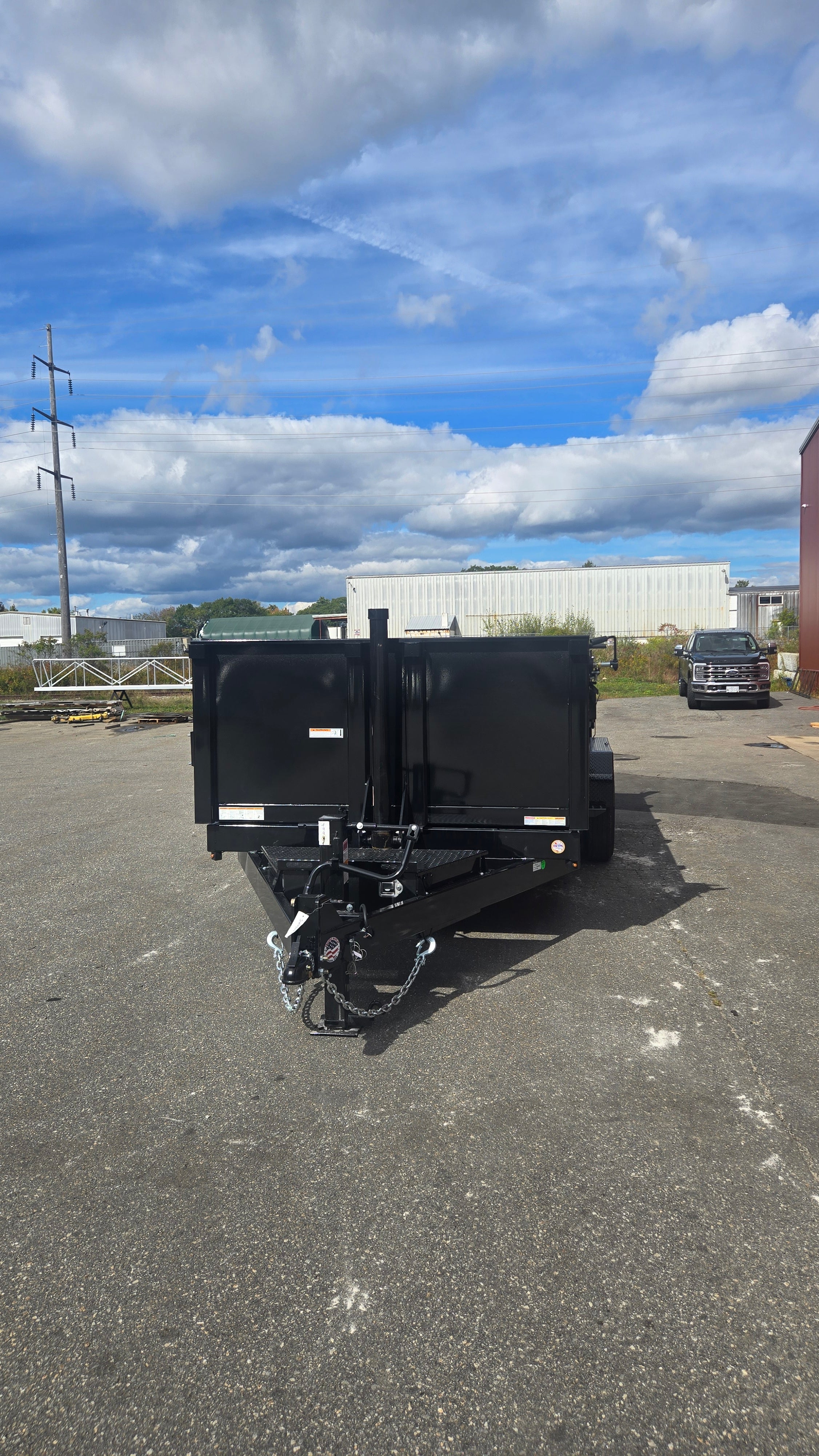 2027 SURE-TRAC 7' X 16' LOW PROFILE TELESCOPIC DUMP 14K