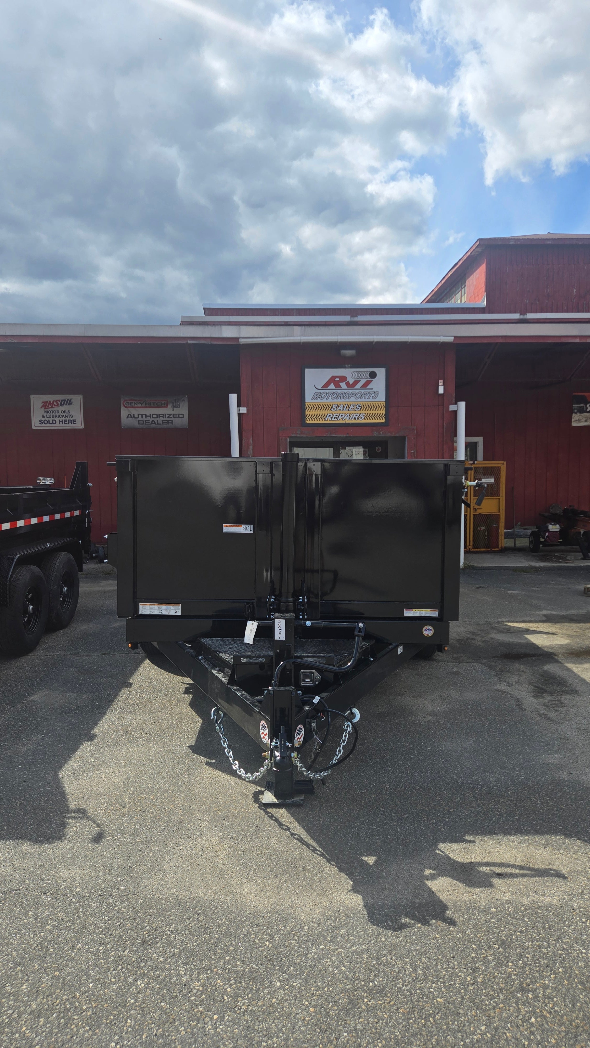 2027 SURE-TRAC 7' X 12' LOW PROFILE TELESCOPIC DUMP 14K