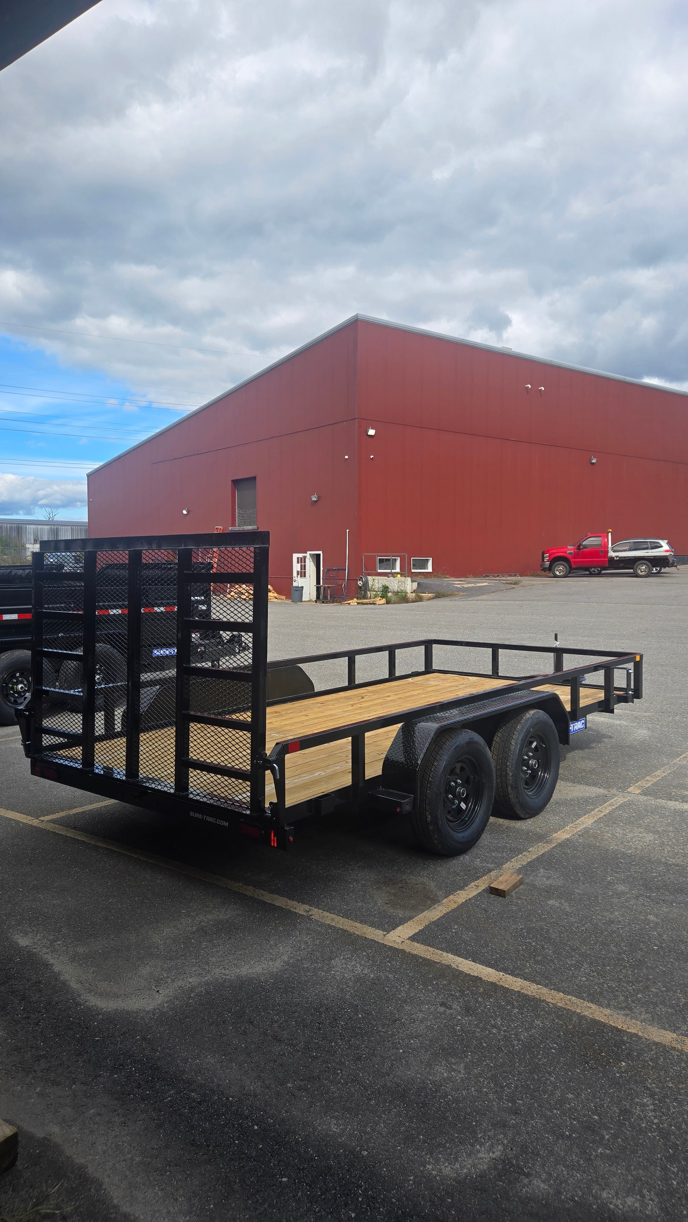 2027 SURE-TRAC 7' X 14' TUBE TOP UTILITY 7K