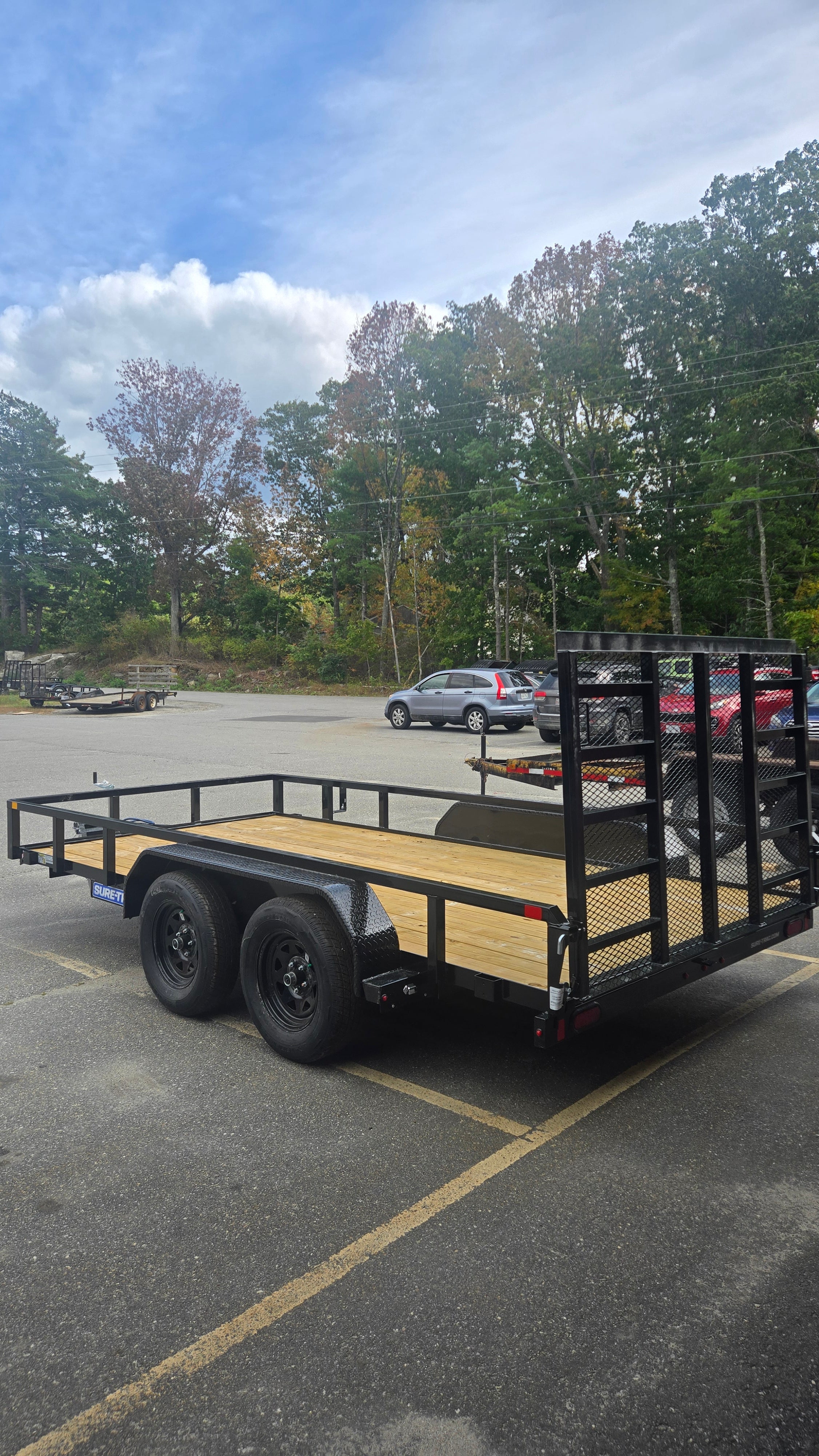 2027 SURE-TRAC 7' X 14' TUBE TOP UTILITY 7K