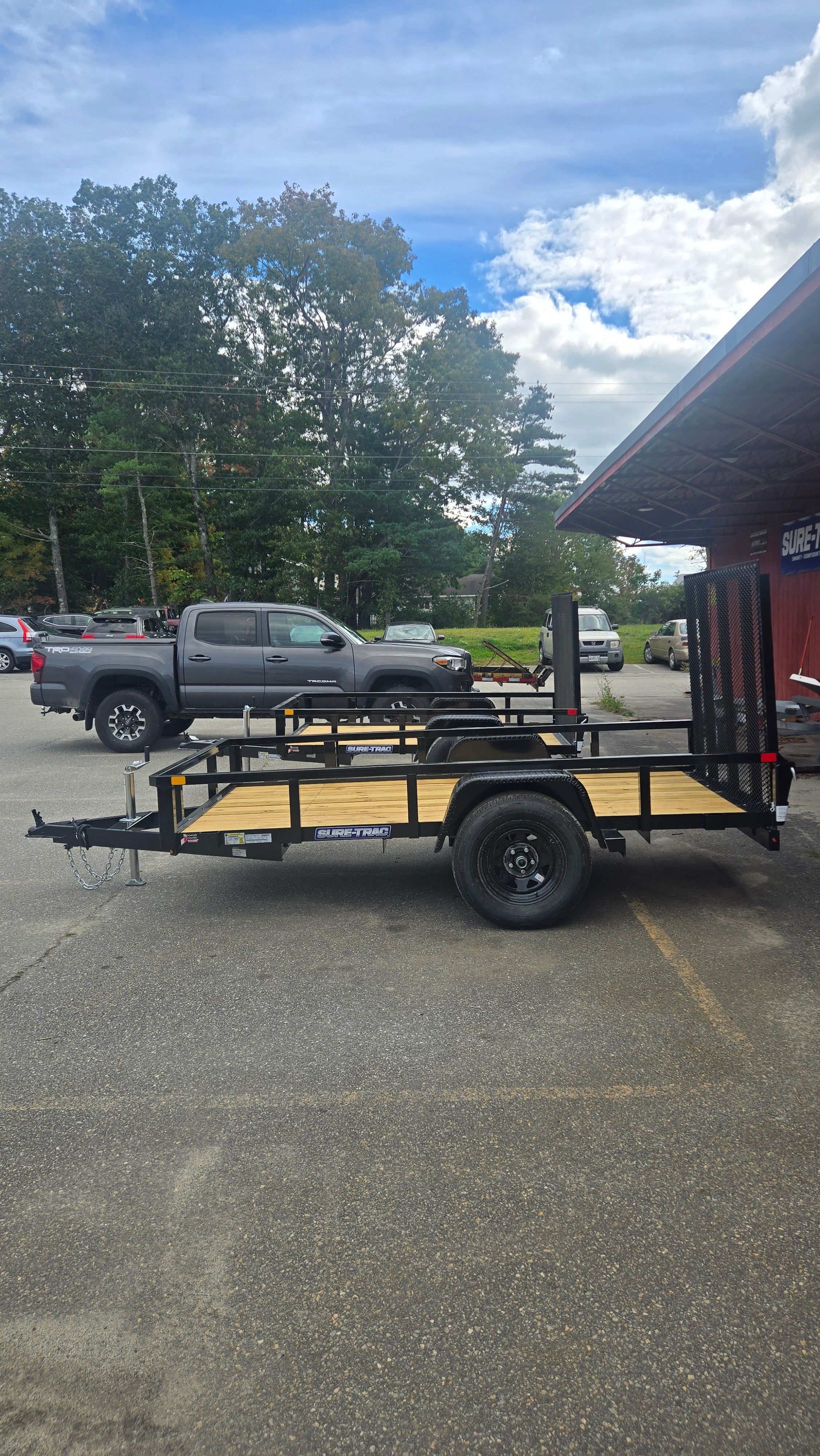 2027 SURE-TRAC 5' X 10' TUBE TOP UTILITY 3K