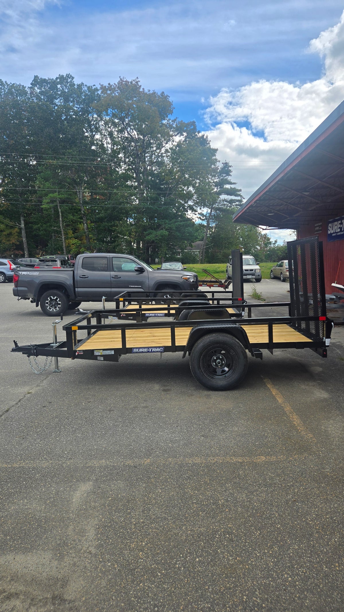 2027 SURE-TRAC 5' X 10' TUBE TOP UTILITY 3K
