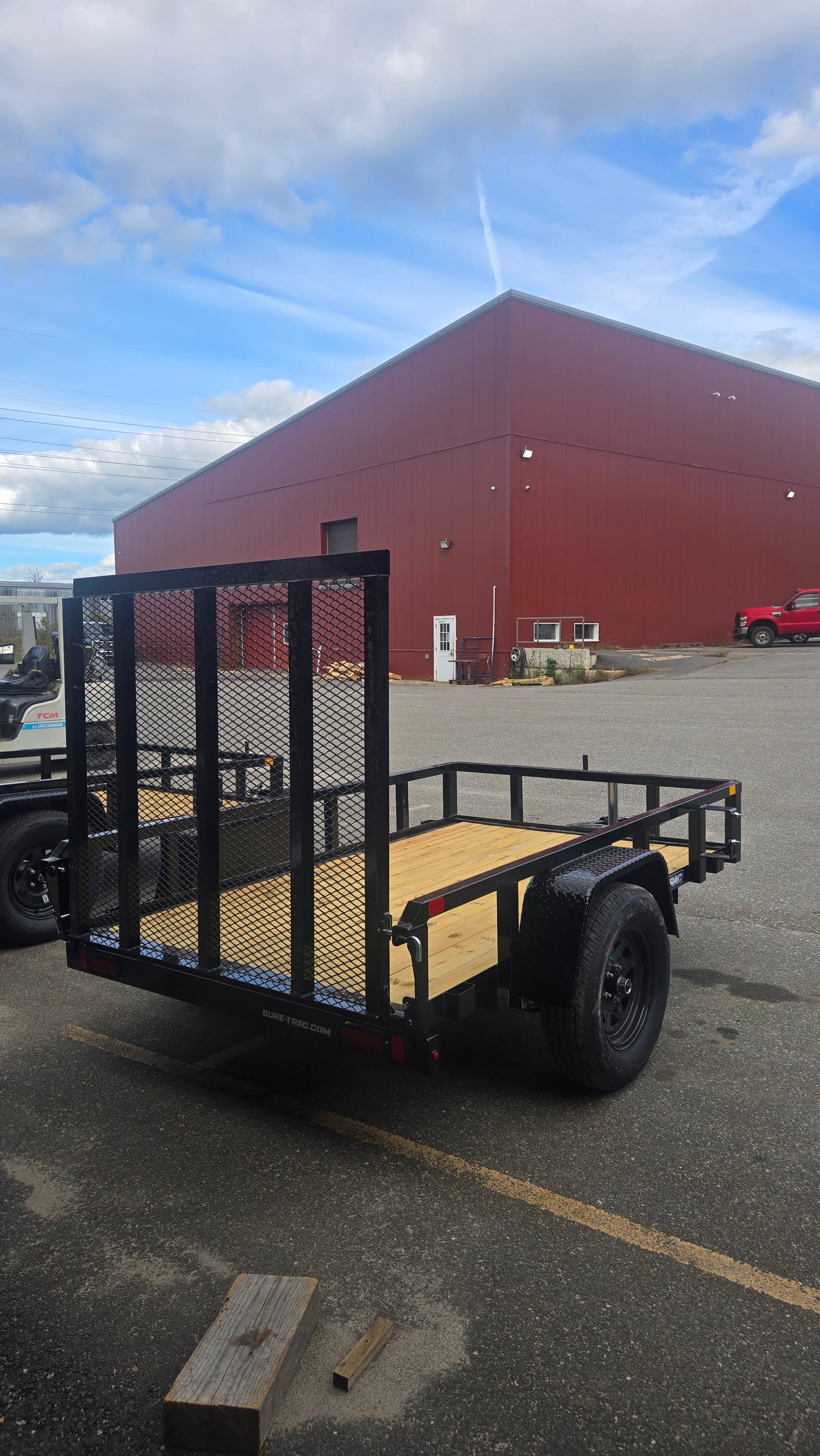2027 SURE-TRAC 5' X 8' TUBE TOP UTILITY 3K