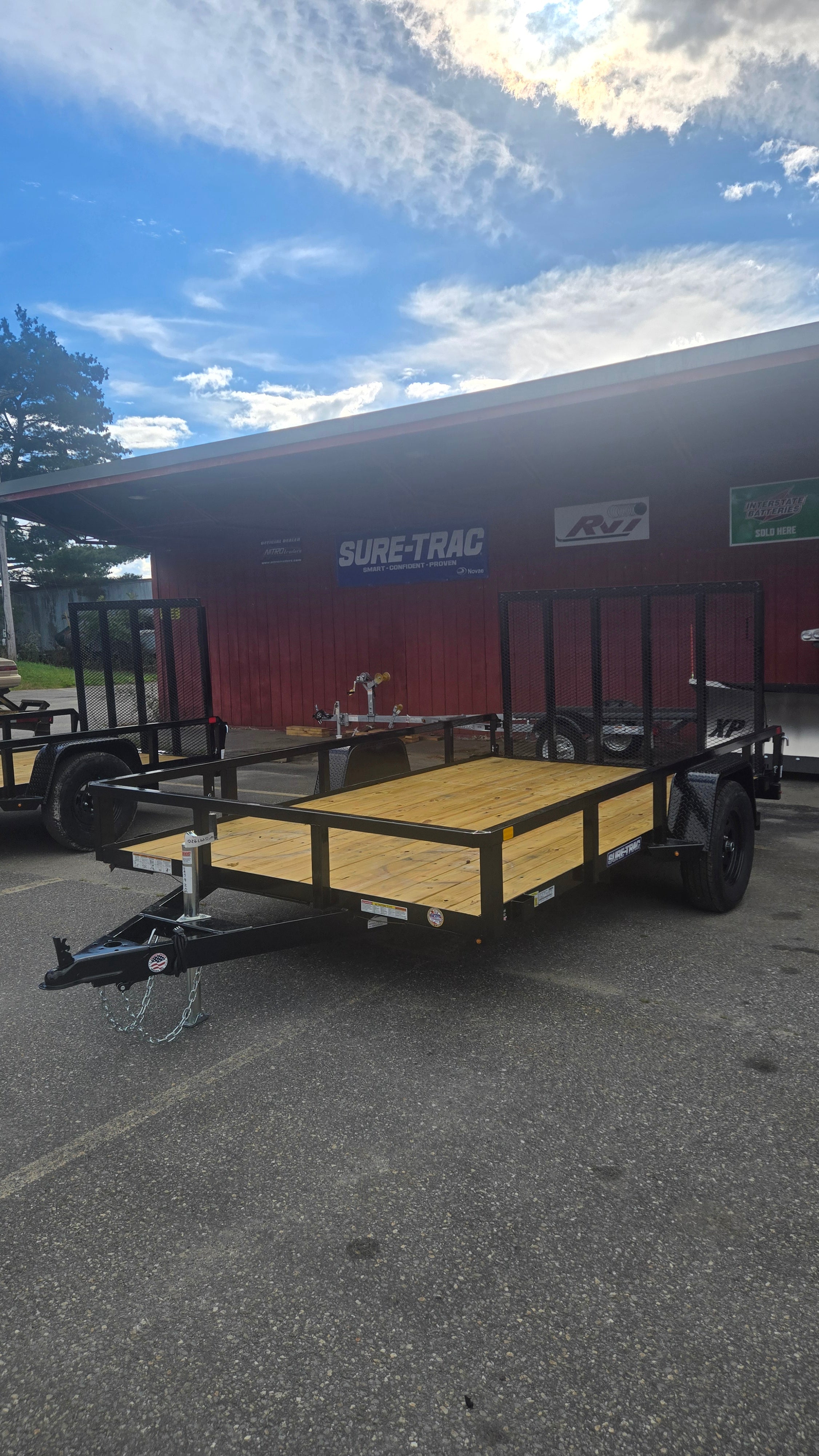 2027 SURE-TRAC 7' X 12' TUBE TOP UTILITY 3K