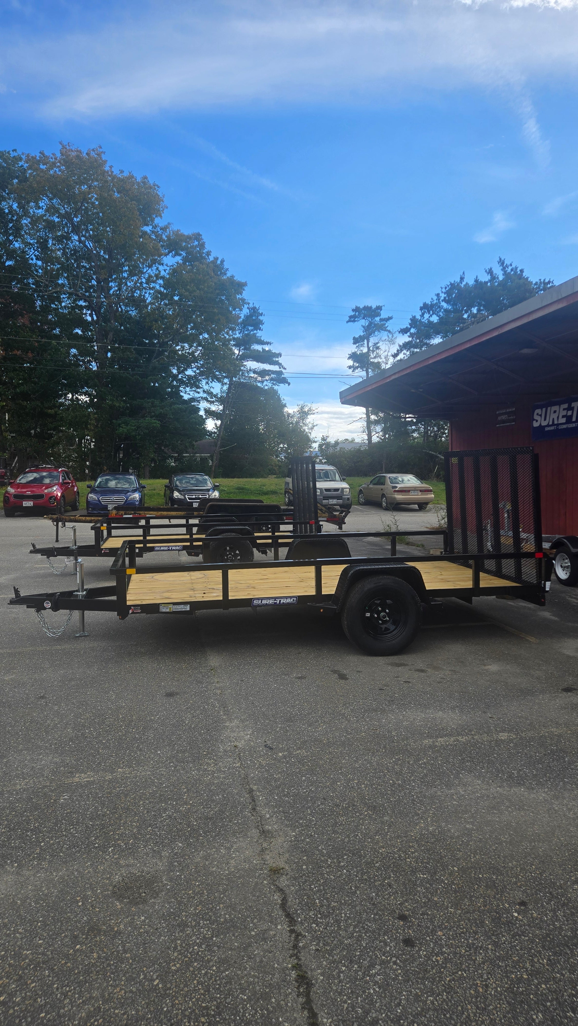2027 SURE-TRAC 7' X 12' TUBE TOP UTILITY 3K