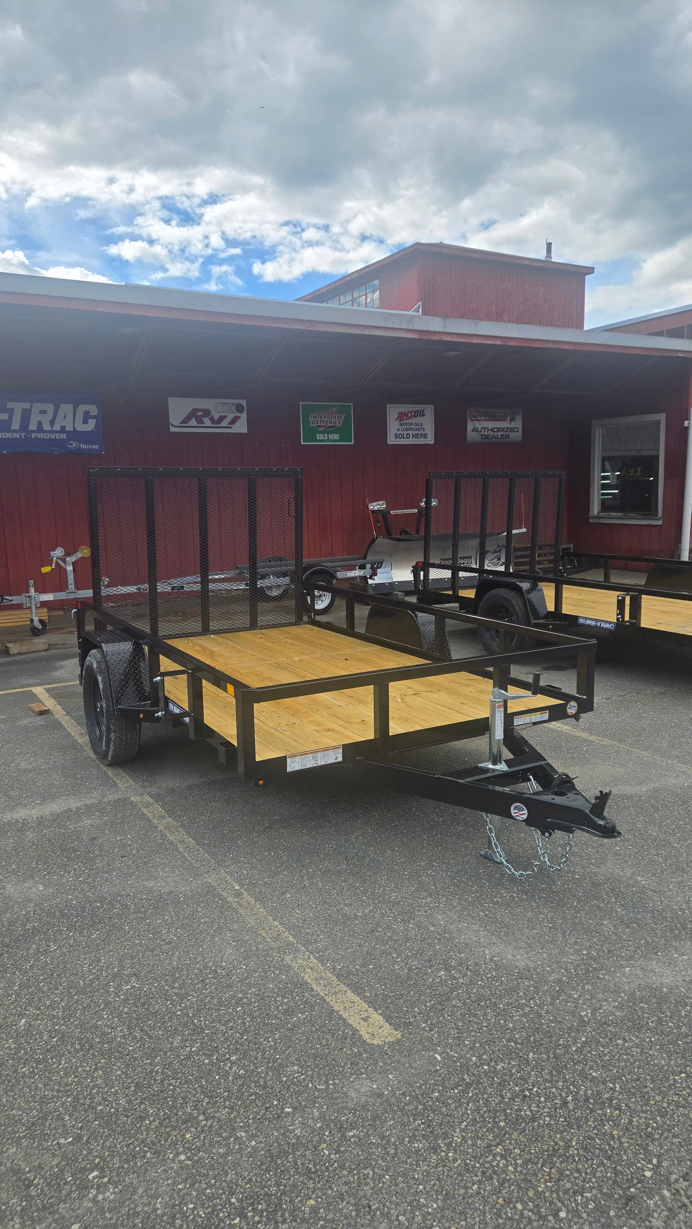 2027 SURE-TRAC 6' X 10' TUBE TOP UTLITY 3K
