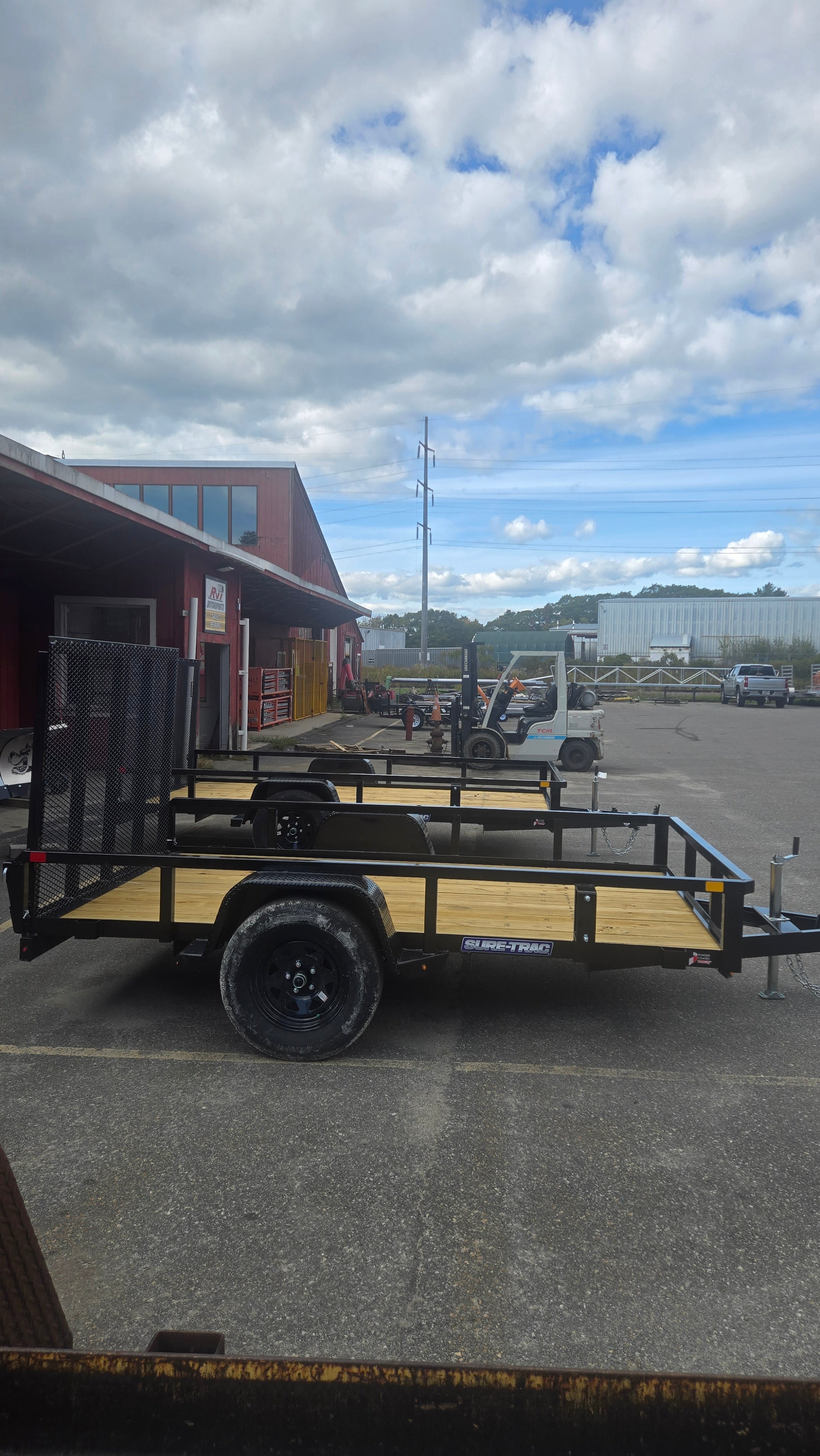 2027 SURE-TRAC 6' X 10' TUBE TOP UTLITY 3K