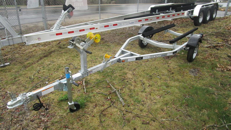 2024 Venture Trailers Galvanized Single Axle Bunk Trailer VB-1000