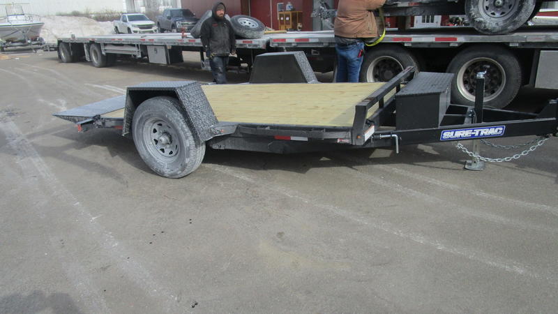 2024 Sure-Trac Single Axle Tilt Bed Equipment 78x12 7.8K