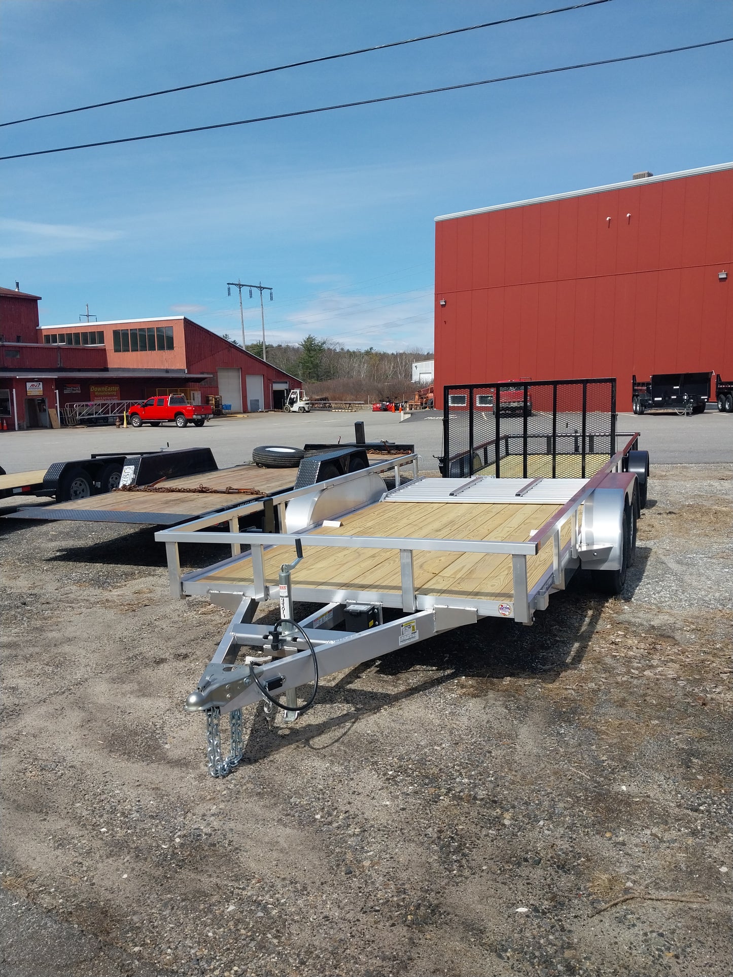 2024 SURE-TRAC 7 X 14 TUBE TOP UTILITY 7K TANDEM AXLE ALUMINUM